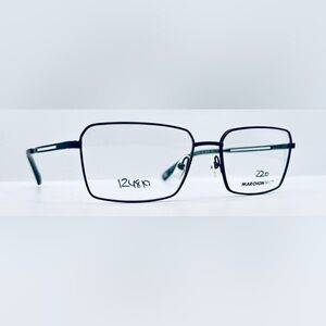 Marchon M-2010 Black Rectangular Sunglasses Frames Only